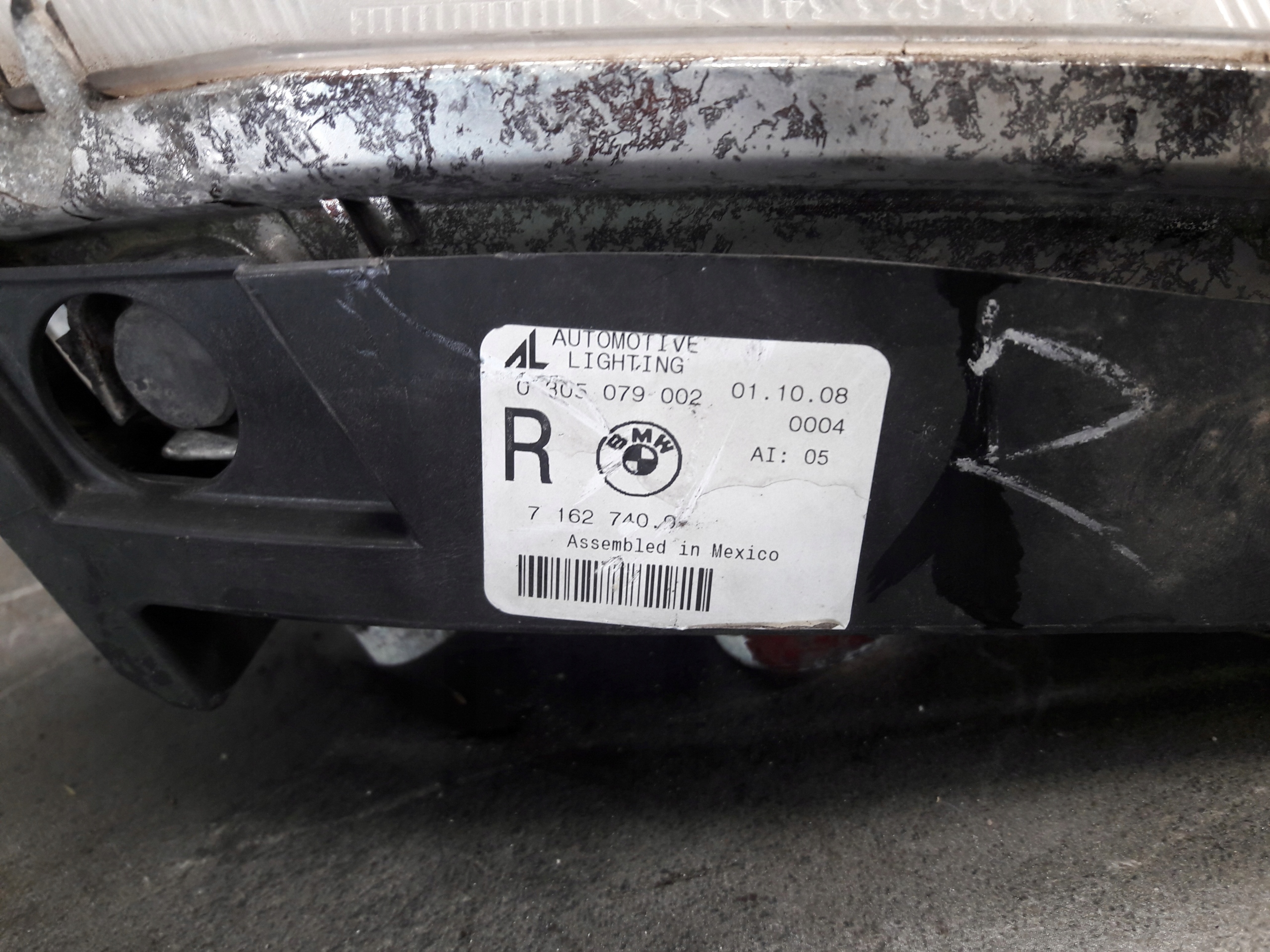 7162740 ГАЛОГЕН правый BMW z4 e85
