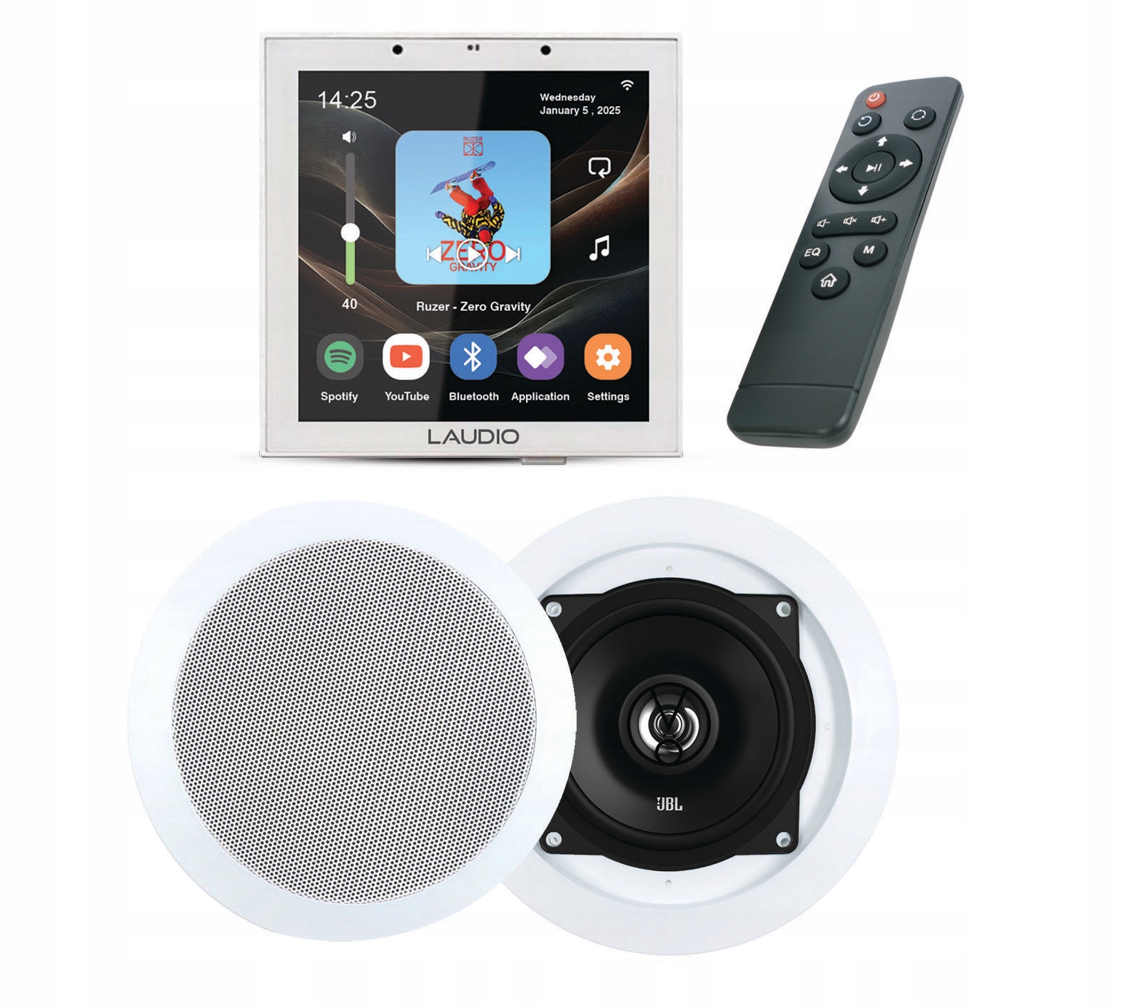 Laudio W40WIFI Internetové Podomietkové Rádio S Bt/usb Jbl 2X 30W