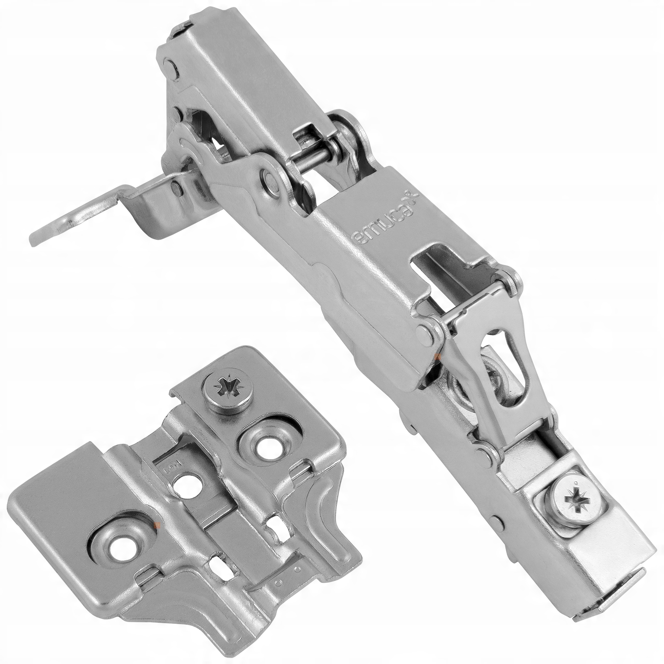 

Zawias meblowy kątowy 165 nakładany X91 3D cichy
