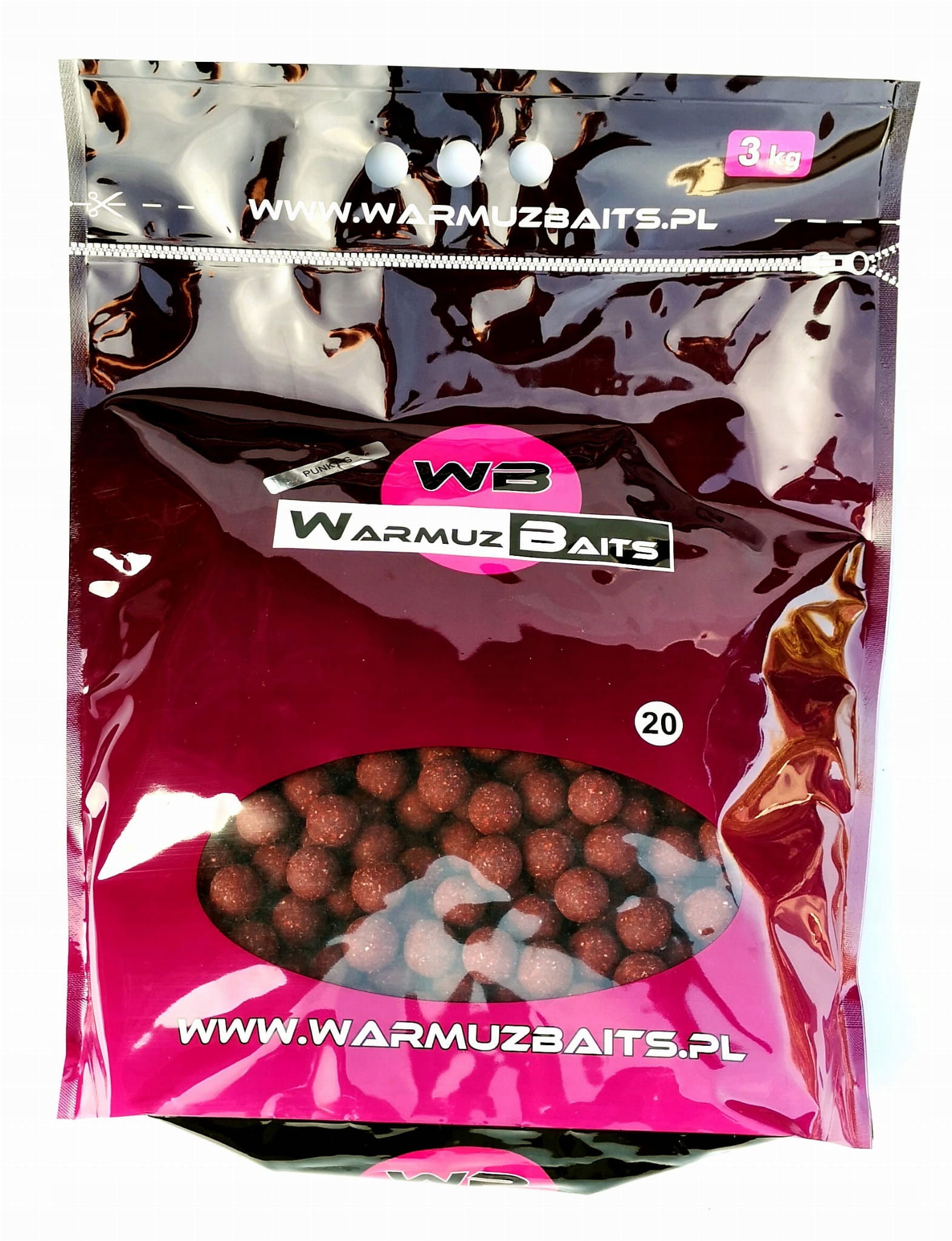 Warmuz Baits Punkt G Kulki Zanętowe 20mm/3kg Worek
