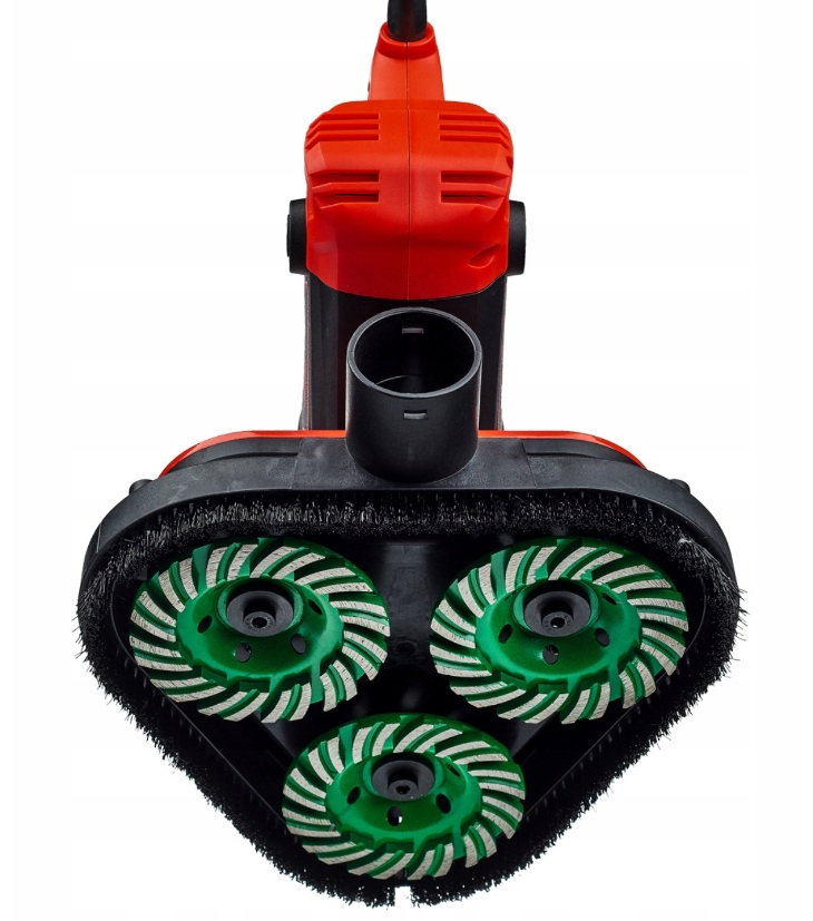 Szlifierka 3 Tarcze Beton Sendi Szlifowanie Polerowanie