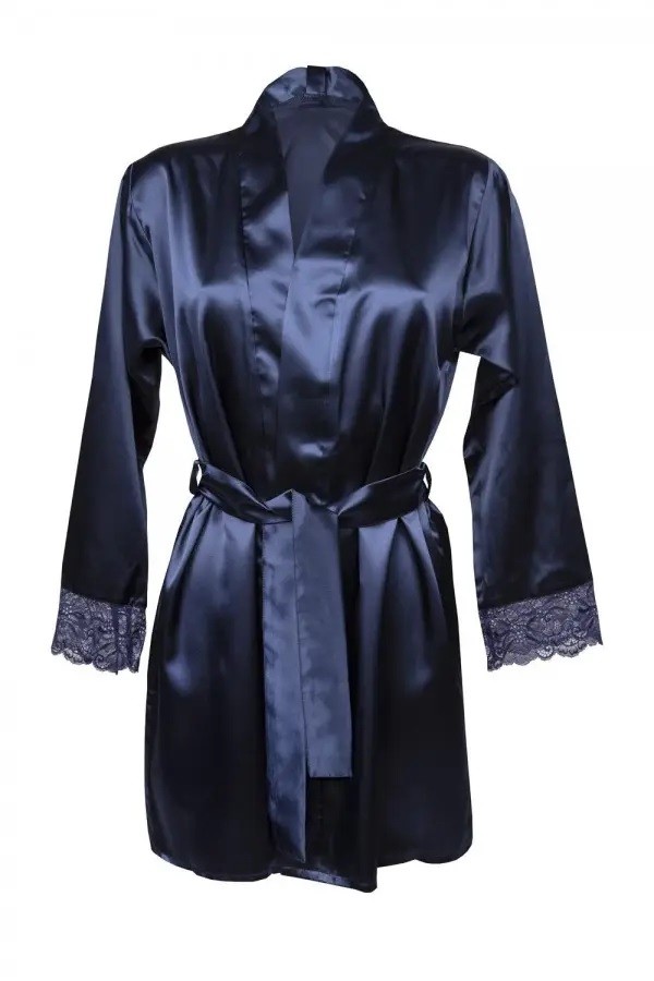 Dámské spodní prádlo Župan Gosia XL tmavě modrá