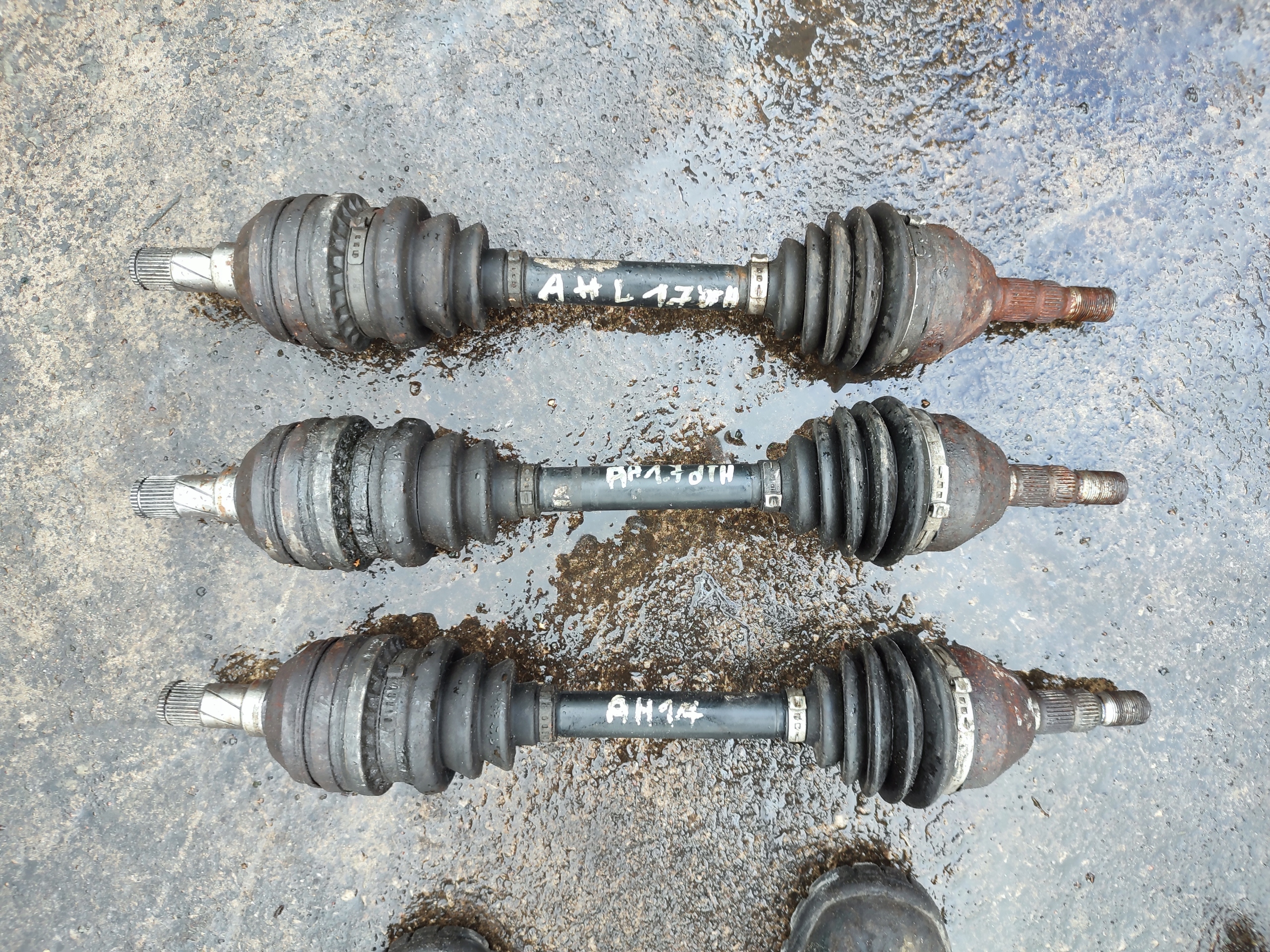 semi-axis left short. OPEL ASTRA III 1.7