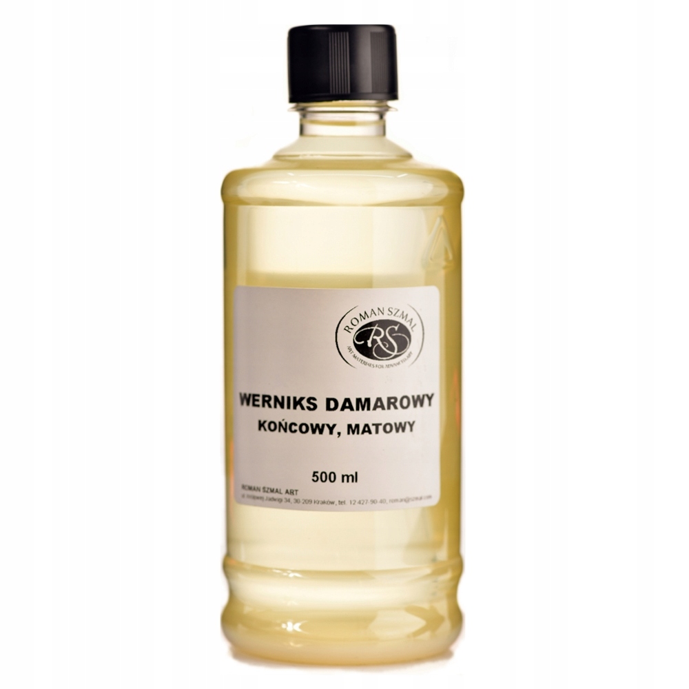Verniks Damarový Závěrečný, Matný 500ML Roman Šmal