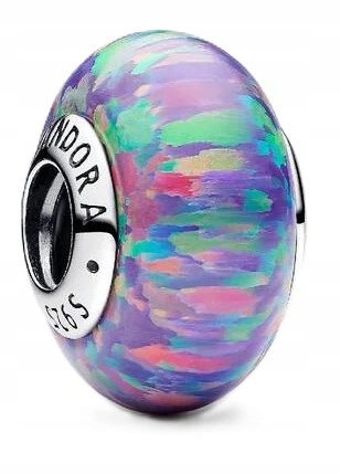 Přívěsek Pandora 791691C05 Opalizující Fialový, Originální