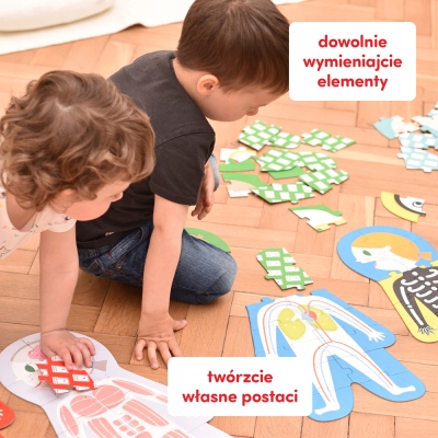Moje Ciało. Ale Puzzle. CzuCzu. Bright Jr Media Nazwa CzuCzu. Moje Ciało. Ale Puzzle
