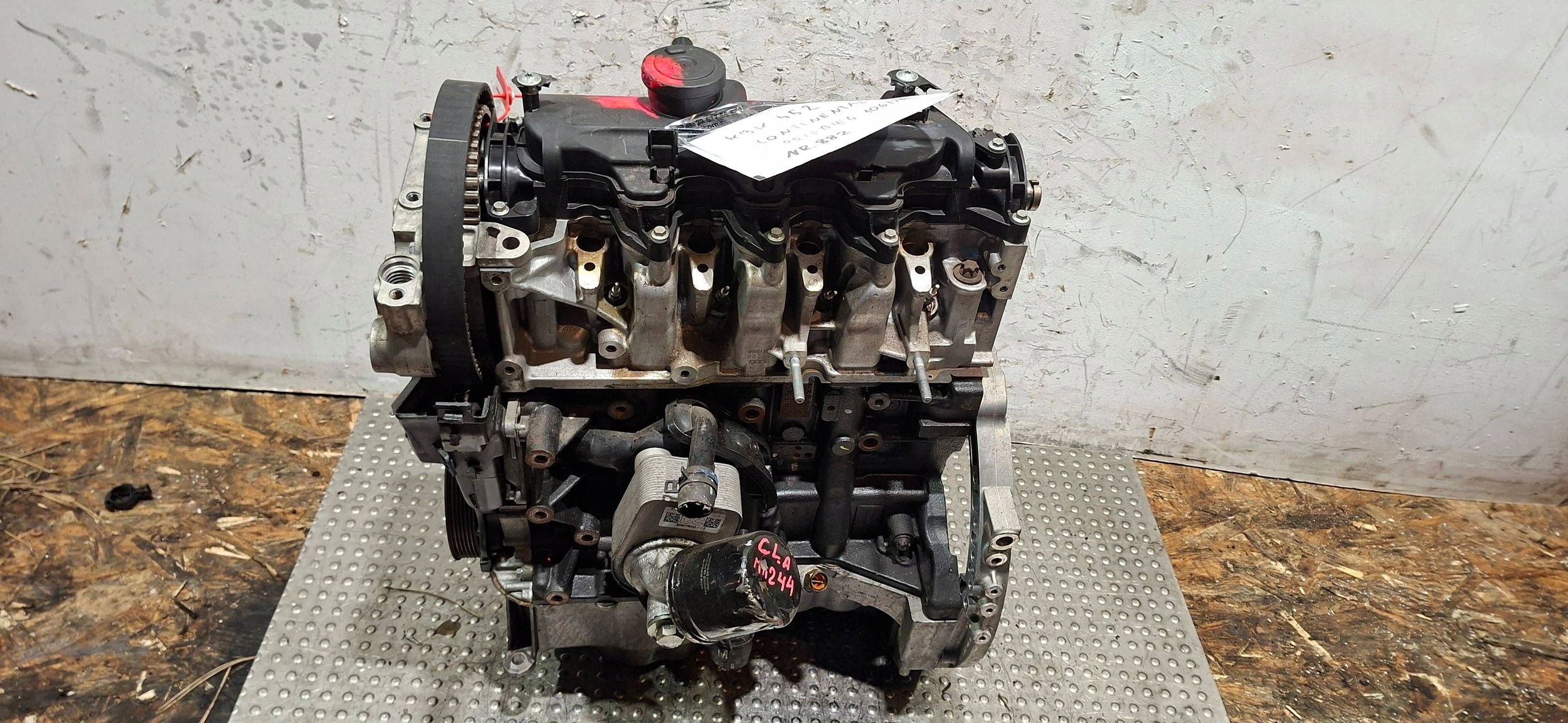 engine K9K452 CONTINENTAL RENAULT KANGOO III CITAN 1.5 DCI 90KM 2013