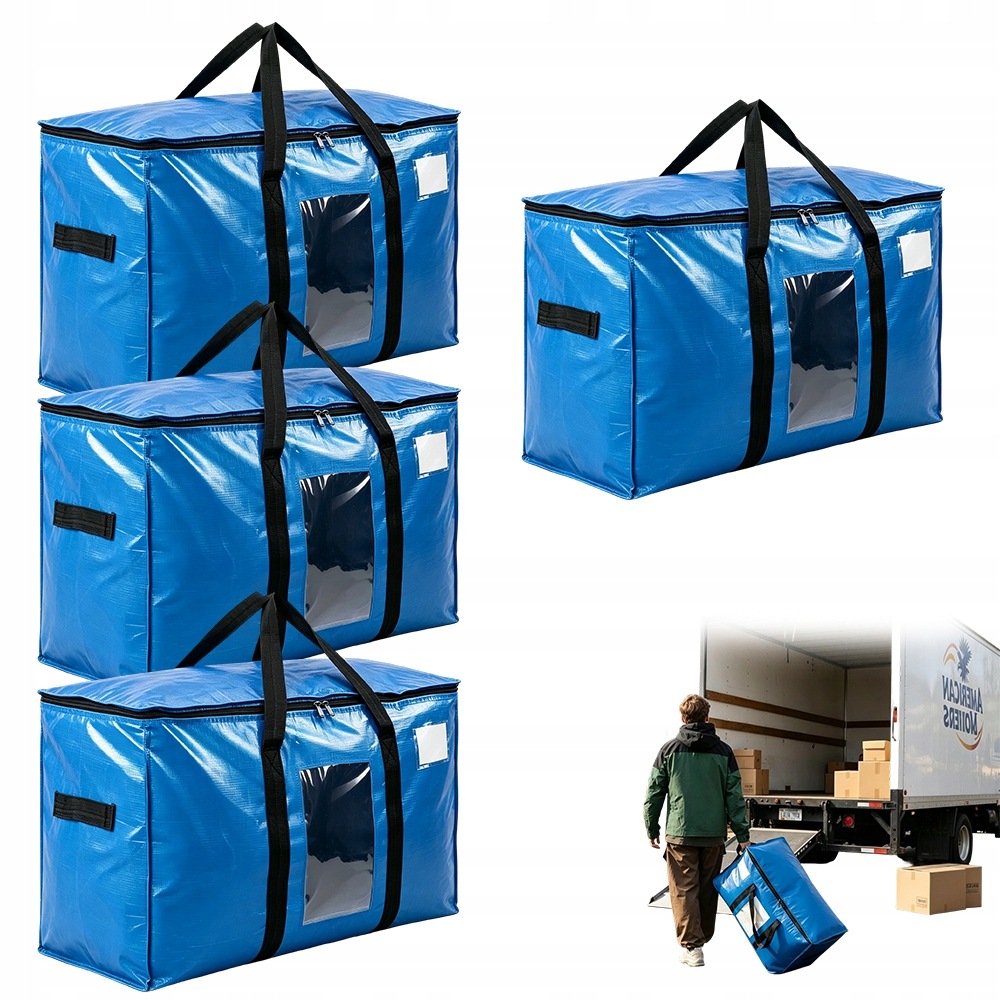 Velká Úložná Taška 4PCS 100 L Na Oblečení Povlečení