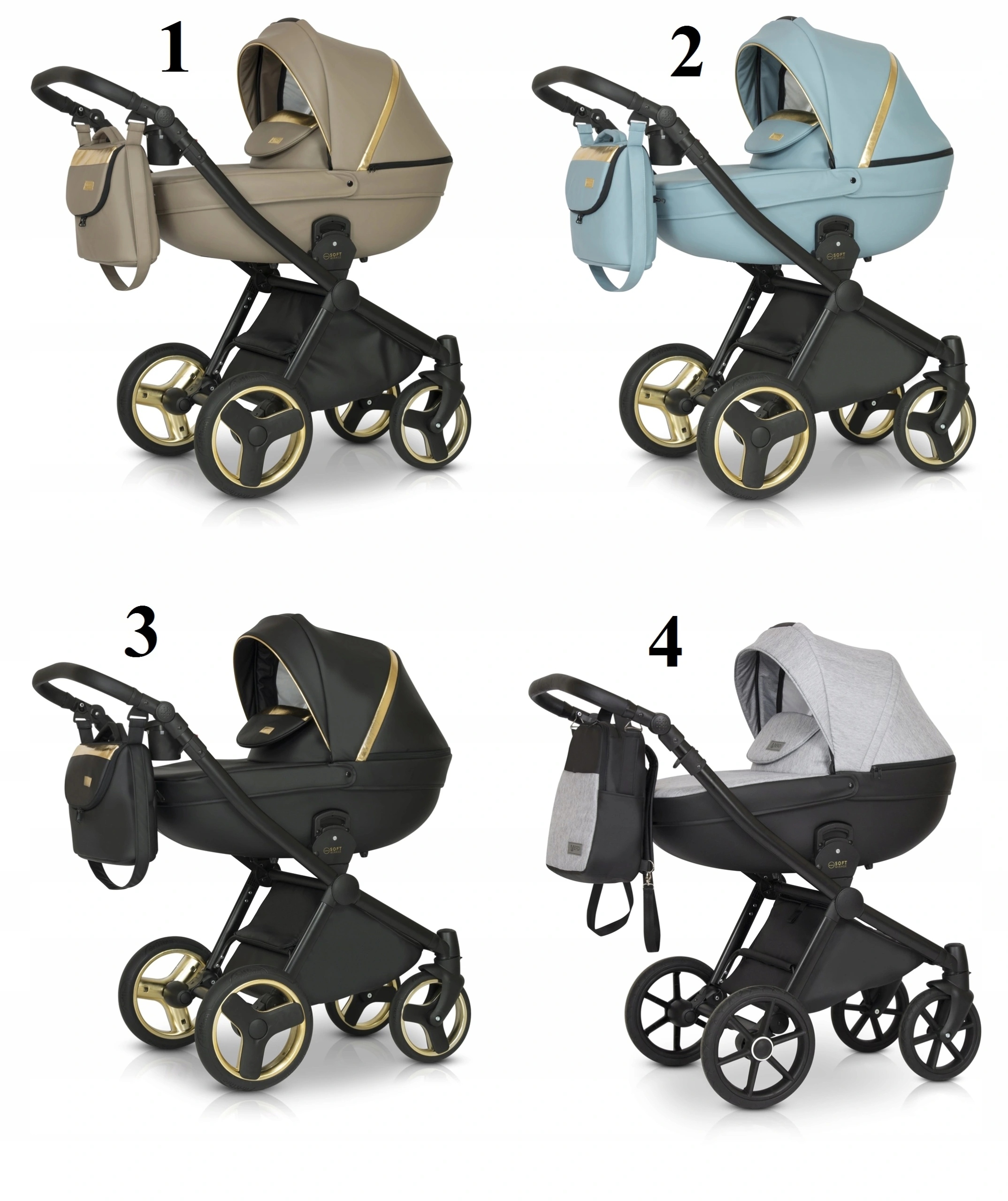 WÓZEK DZIECIĘCY VERDI MIRAGE SOFT 3W1+AKCESORIA EAN (GTIN) 5908217910424