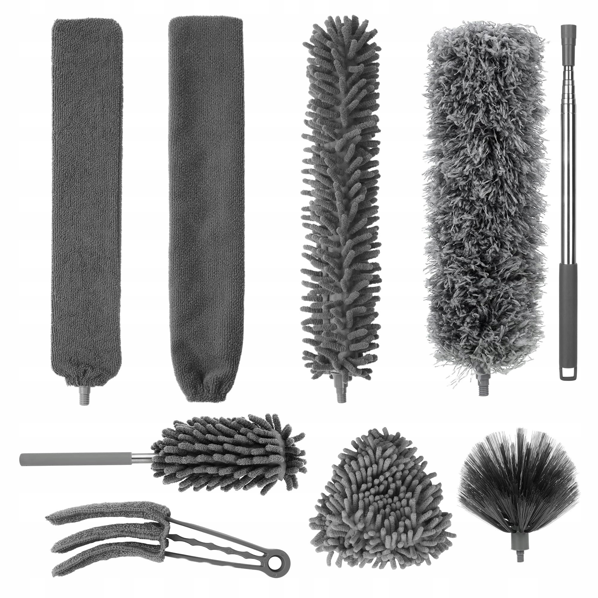 Levně Bucomtu Teleskopická sada na prach 245 cm Mytí pavučin