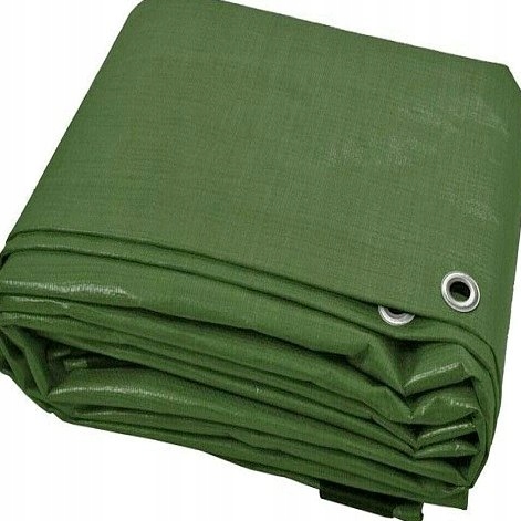 Plandeka Zelená 6x12M Podložka Silná Hrubá 90g/m2 12x6 m blandeka