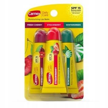 

Carmex Moisturizing Lip Balsam Do Ust 3 Smaki