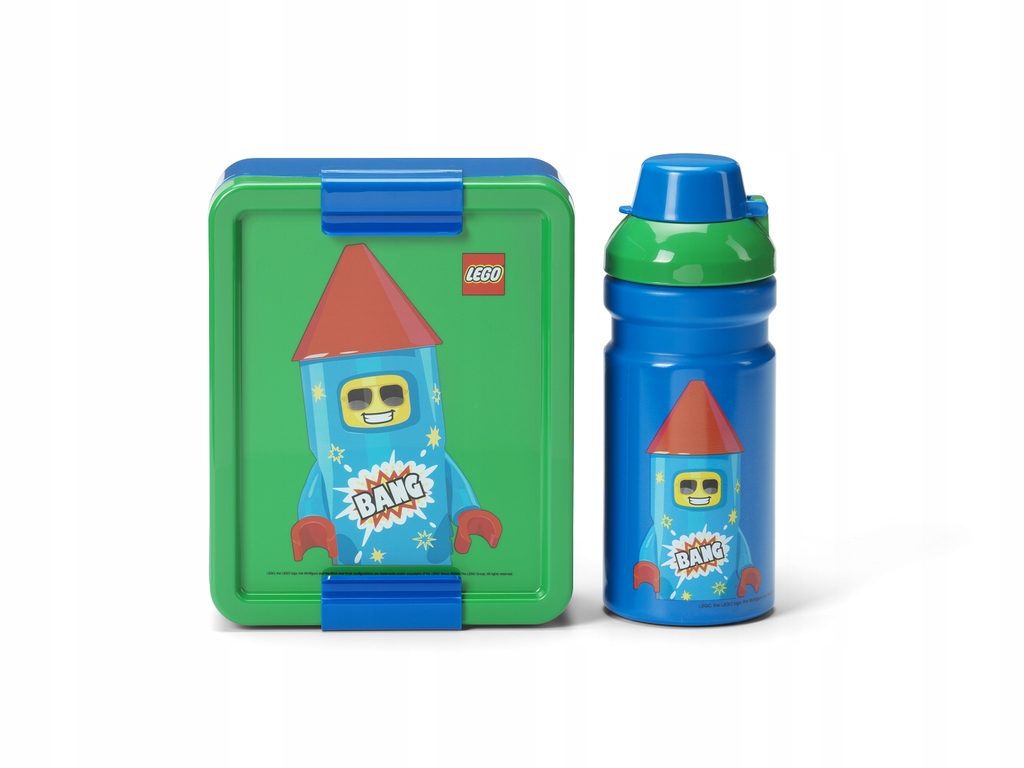 Lego Lunch Set Pojemniki Bidon I Box Chłopiec Petarda 40580800
