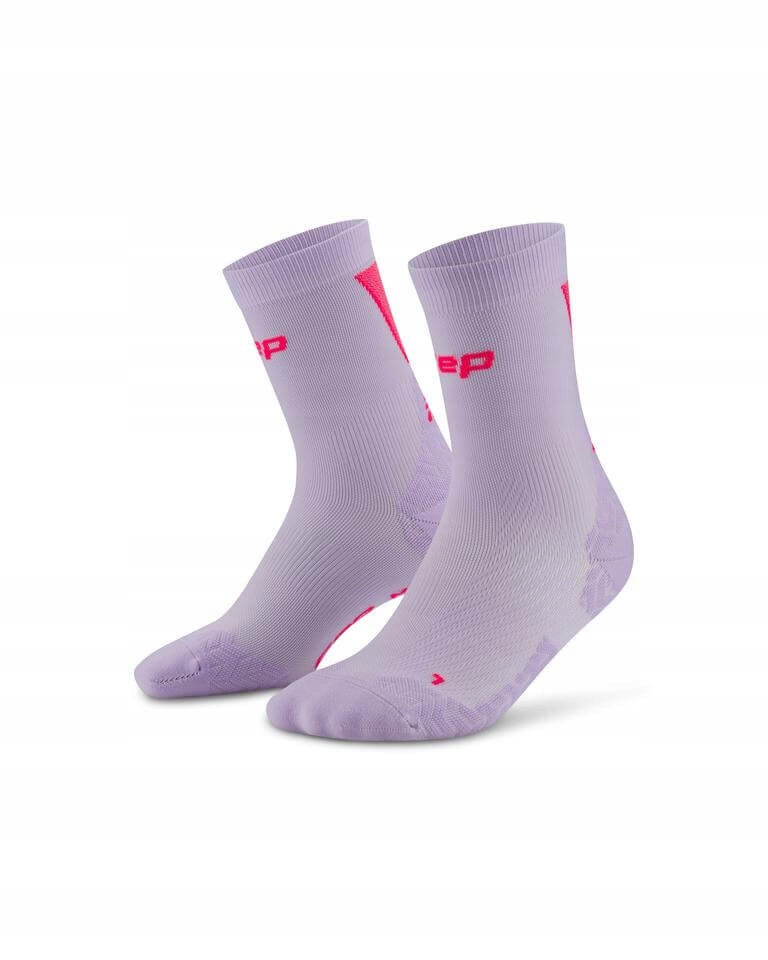 Cep Skarpety Kompresyjne Krótkie Core Run Ultralight damskie liliowe S