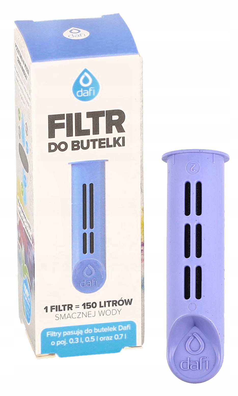 

Filtr do butelki Dafi Soft Solid 1szt Wrzosowy