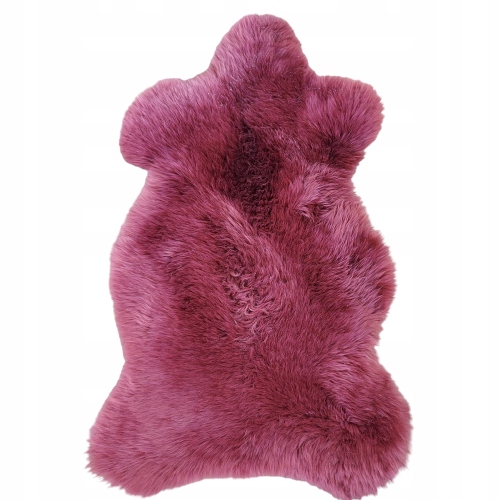 Koža Ovčia Červené Víno Prírodná Koberec