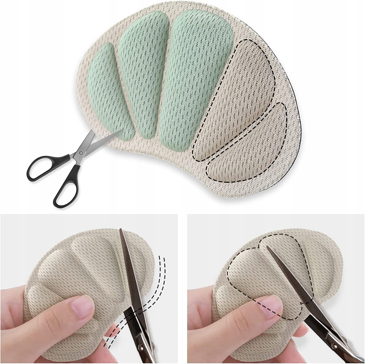 ZAPIĘTKI PIANKOWE DO BUTÓW OBTARCIA PIĘTY WKLEJANE UNIWERSALNE SOLIDNE Rodzaj zapiętki