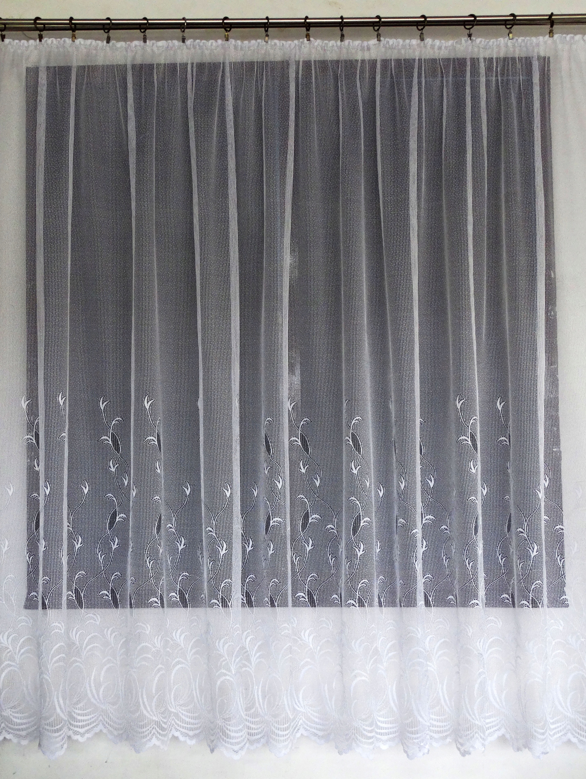 Mg Záclona 618/89 Bílá 310x250 hotová s páskou K