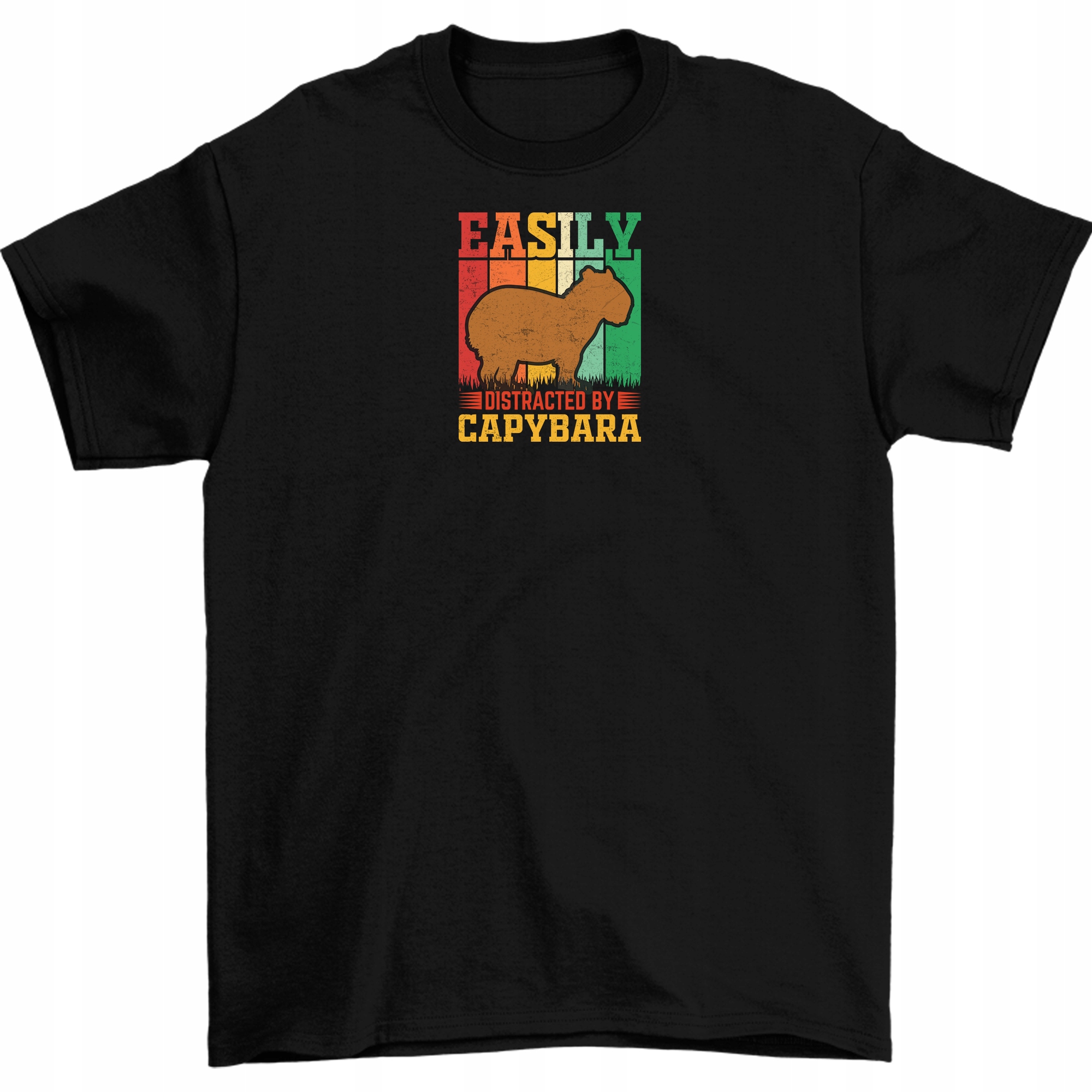 

Koszulka Kapibara Copybara Fana Czarna 4 M