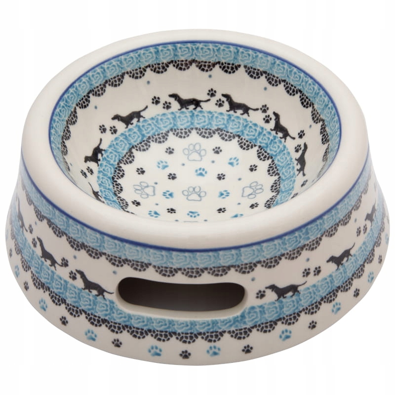 Levně Miska pro psa 21 cm Keramika Bolesławiec Misky
