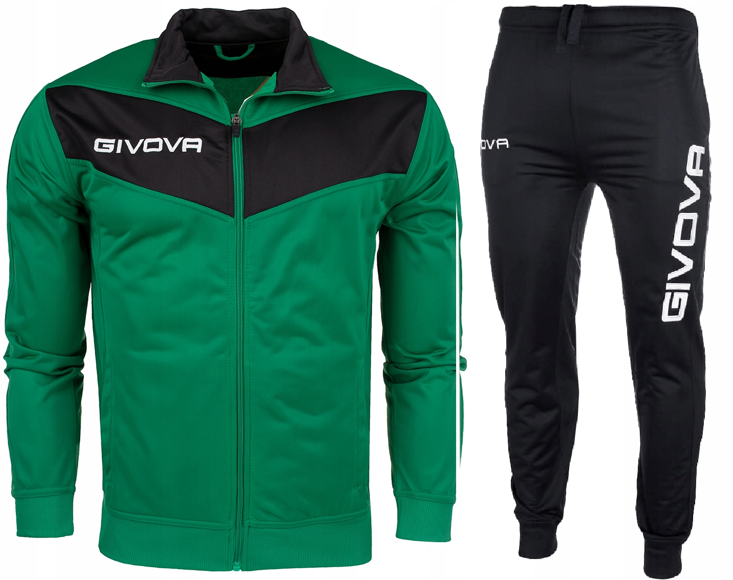 Givova komplet dres zestaw sportowy treningowy bluza spodnie roz. XXL