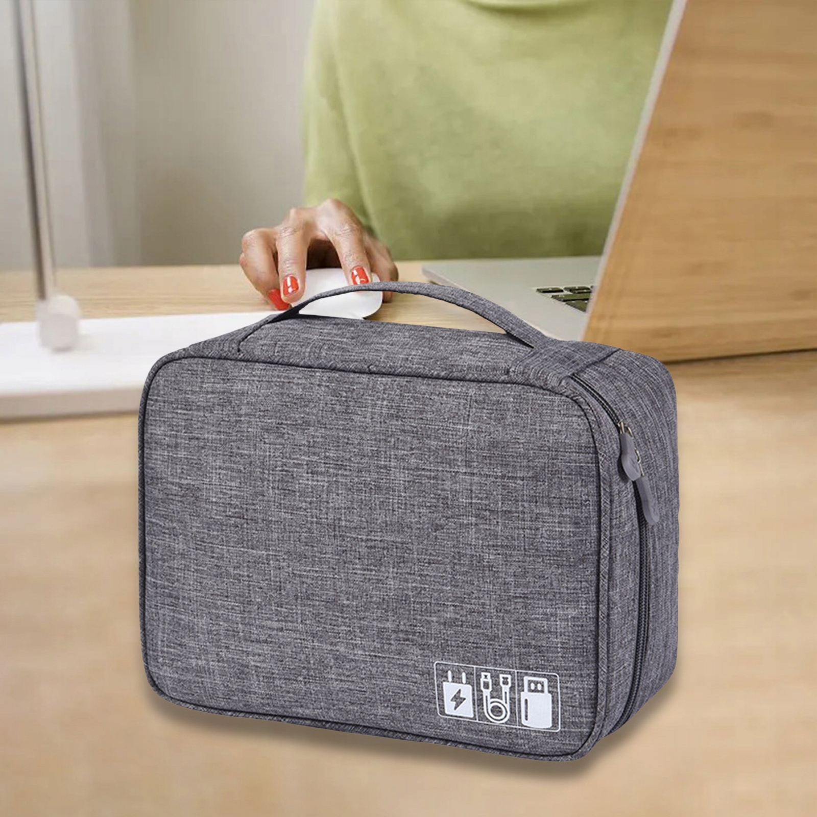 Torba Do Przechowywania Kabli Danych Organizer Do Przechowywania Akcesoriów Elektronicznych