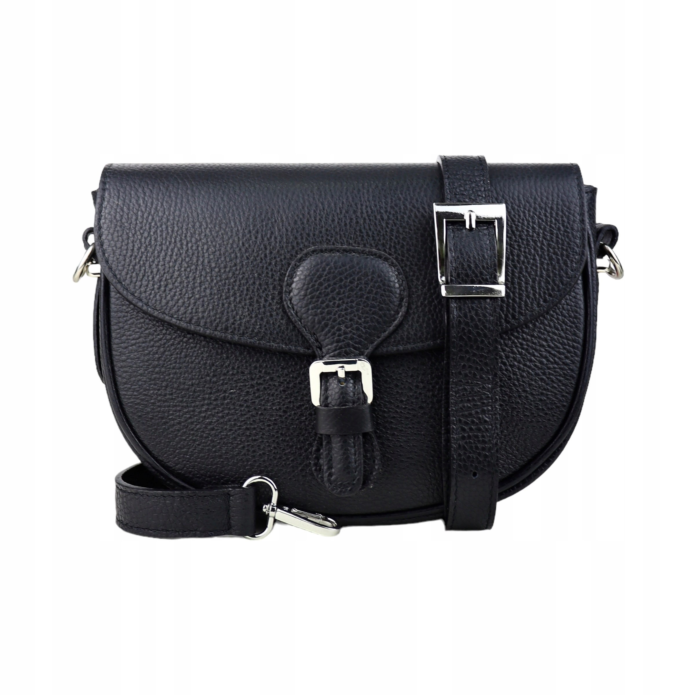 Taška z přírodní kůže Lucia Černá