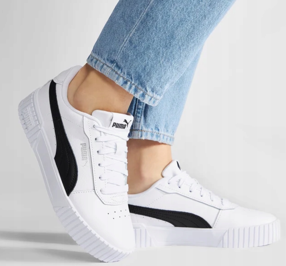 Puma Carina 2.0 buty damskie białe dziewczęce modne sportowe