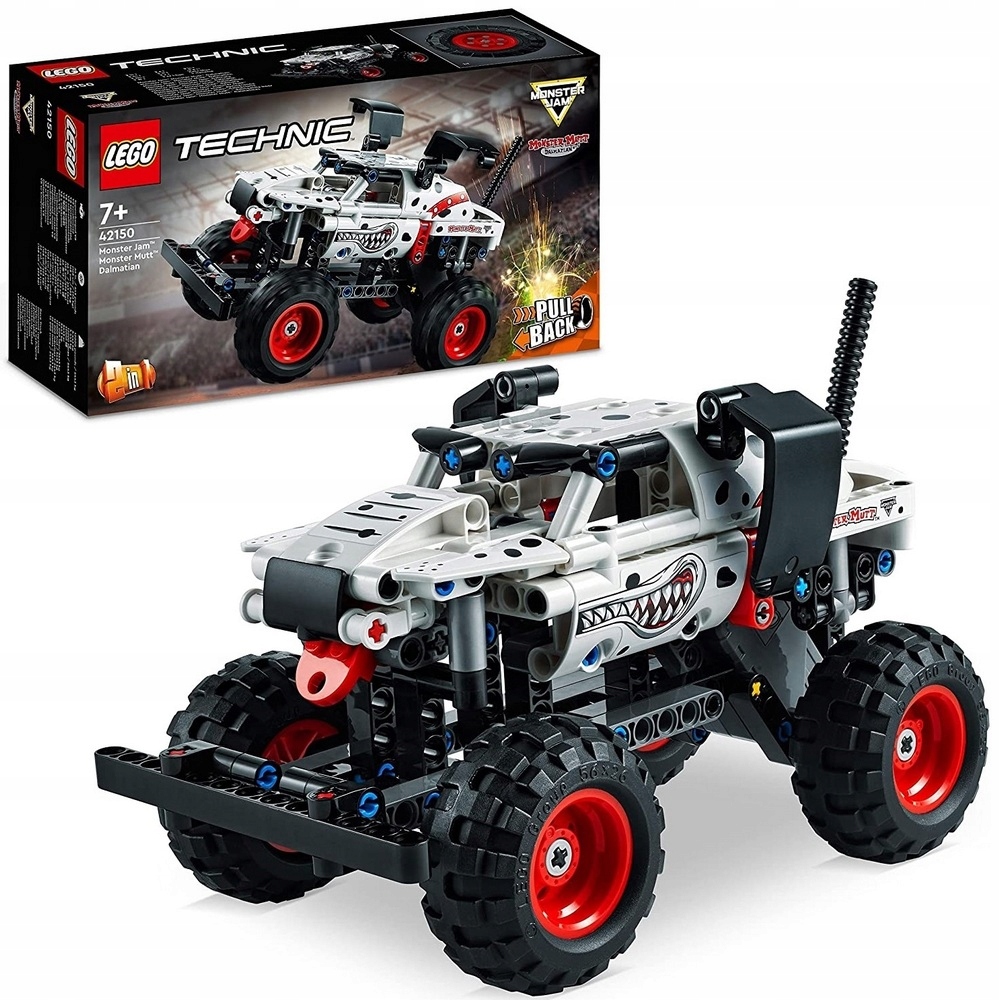 

Lego 42150 Technics Monster Jam Dalmatian Napęd Pb