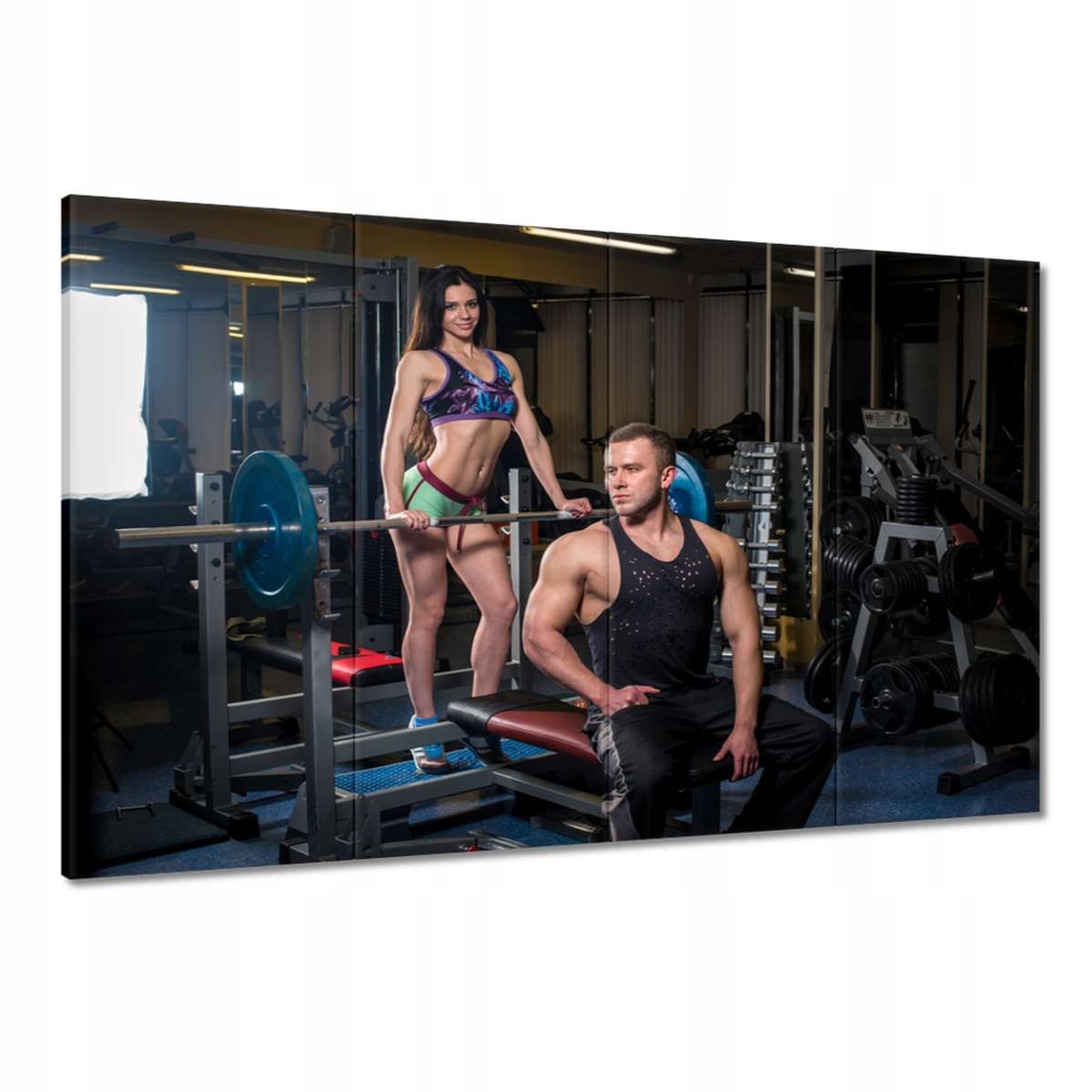 Obrazy 120x80 Parka v posilovně Posilovna