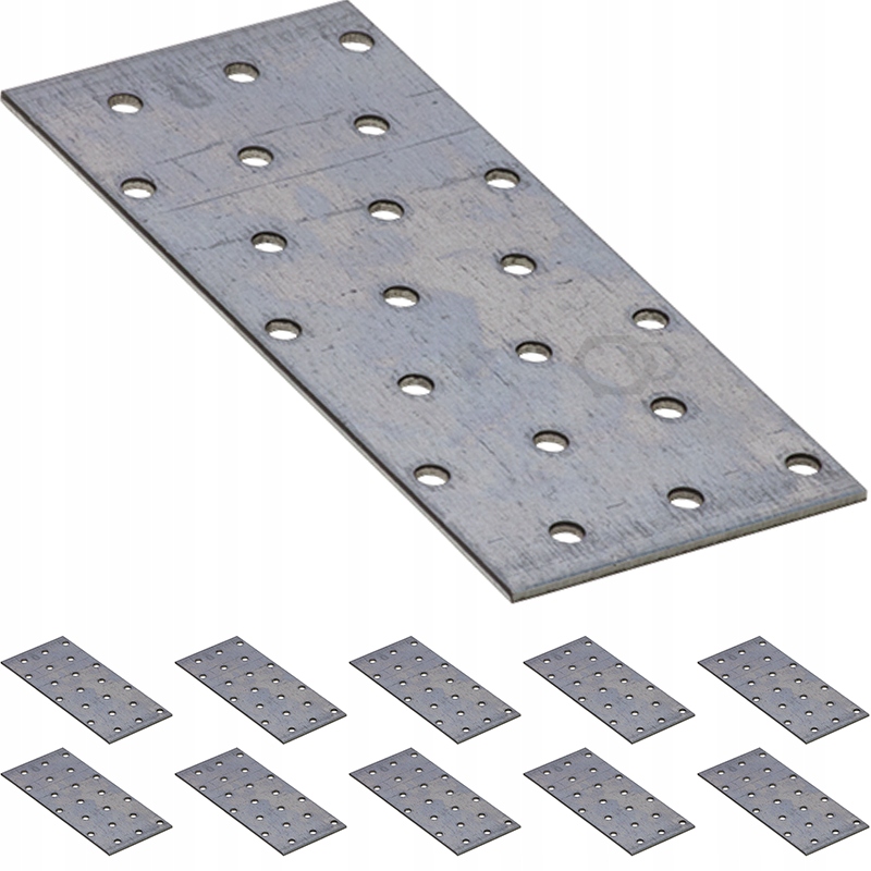

PP5 Płytka Perforowana Łącznik Płaski 60x140 10szt
