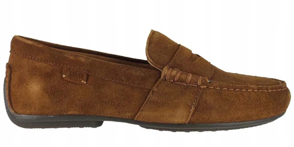 Polo Ralph Lauren Pánské mokasíny Reynold-Slip-On velikost 41 Hnědé