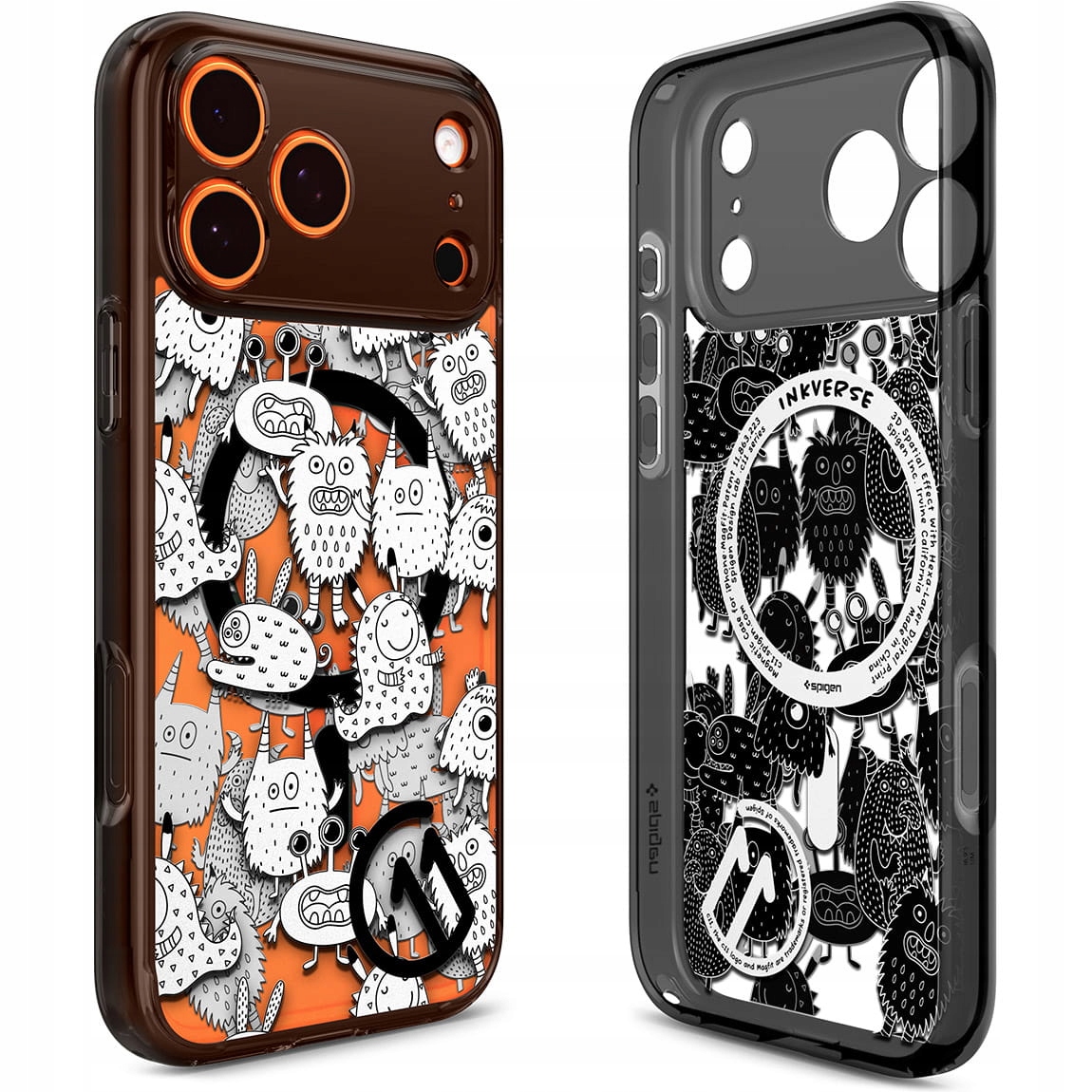 Etui Spigen Ultra Hybrid C11 do MagSafe do iPhone 17 Pro stylowe szkło