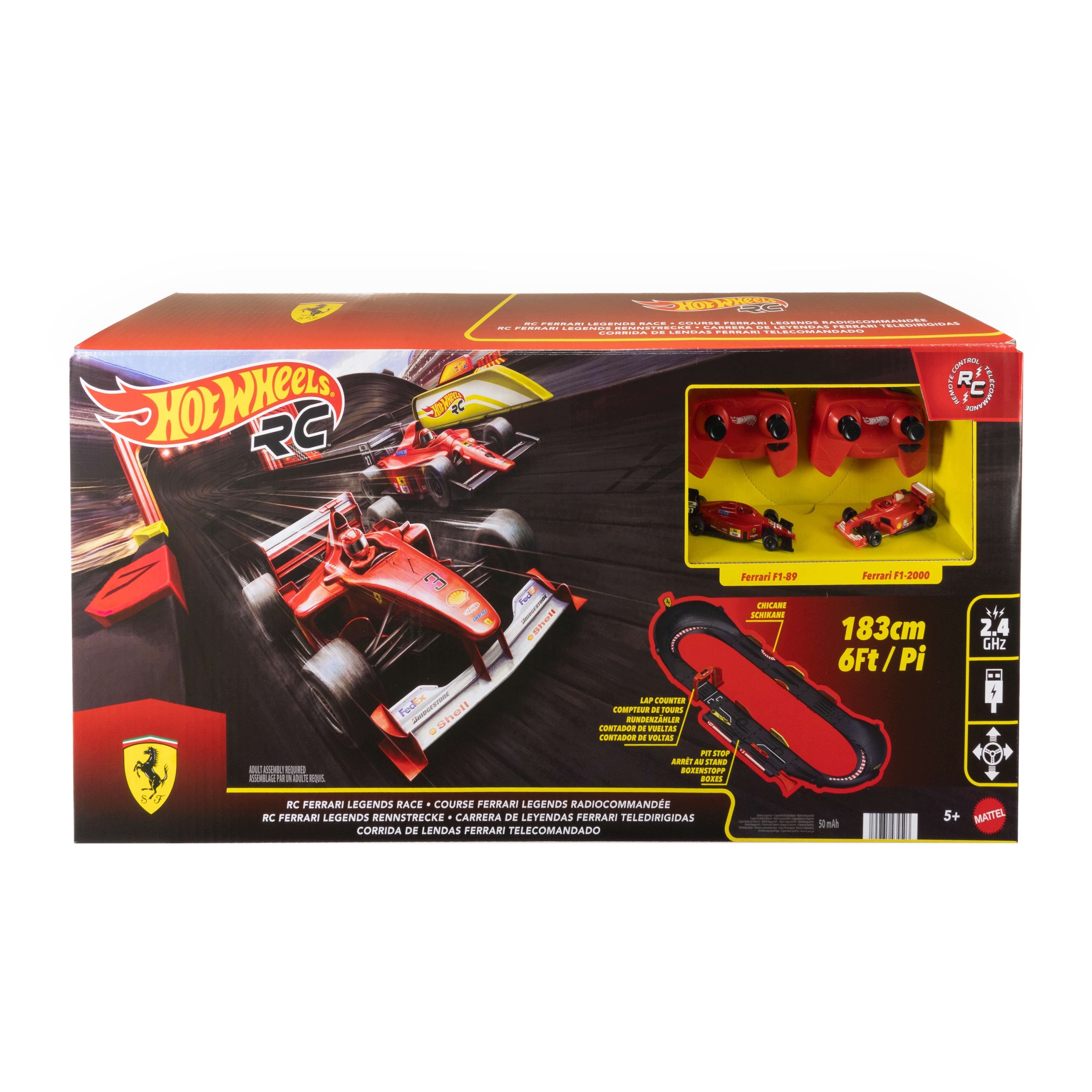 Hot Wheels Rc Ferrari Wyścig Legend Tor Zestaw JTF40