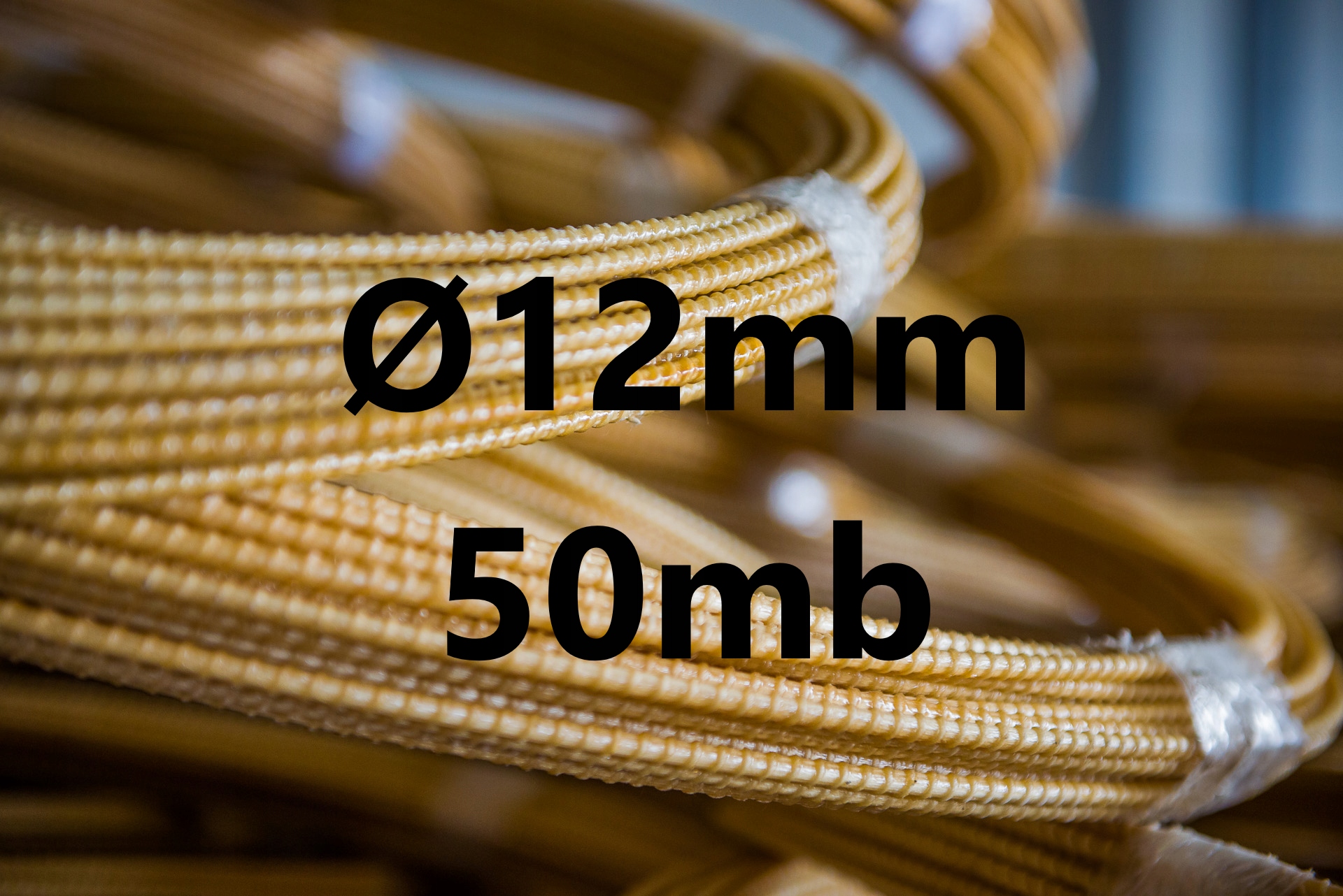 Pręt kompozytowy zbrojeniowy 12 mm 50 mb Gfrp wytrzymałe nierdzewne lekkie