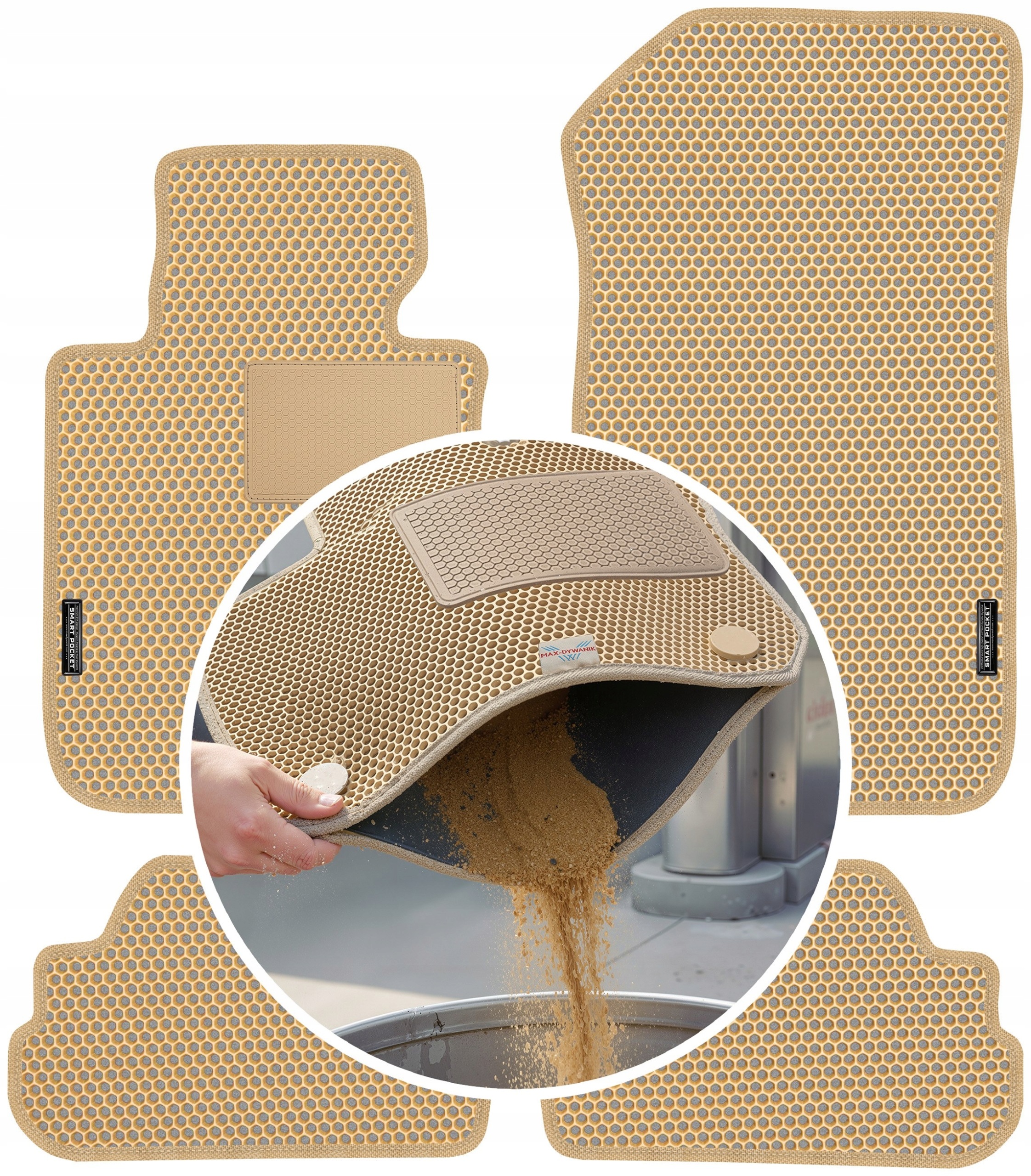 Bmw s1 E88 Cabrio 2004-2011 Koberce Eva Smart Pocket