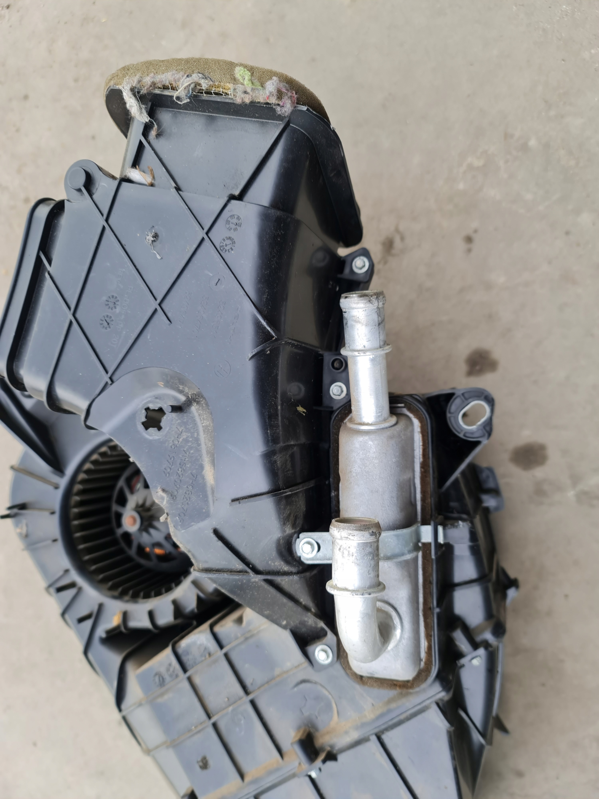 радиатор отопителя зад vw T5 7H5820004G