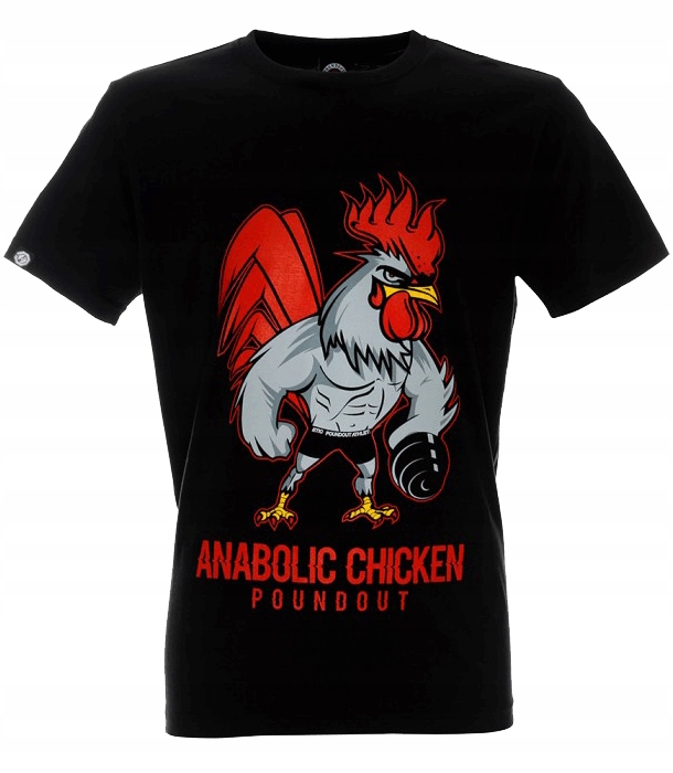 Poundout Koszulka T-shirt Anabolic Chicken S