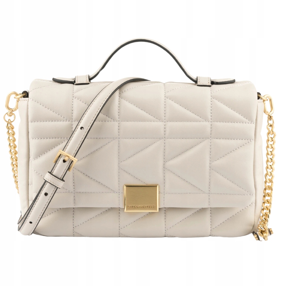 Karl Lagerfeld Béžová dámská kabelka Handle Cb