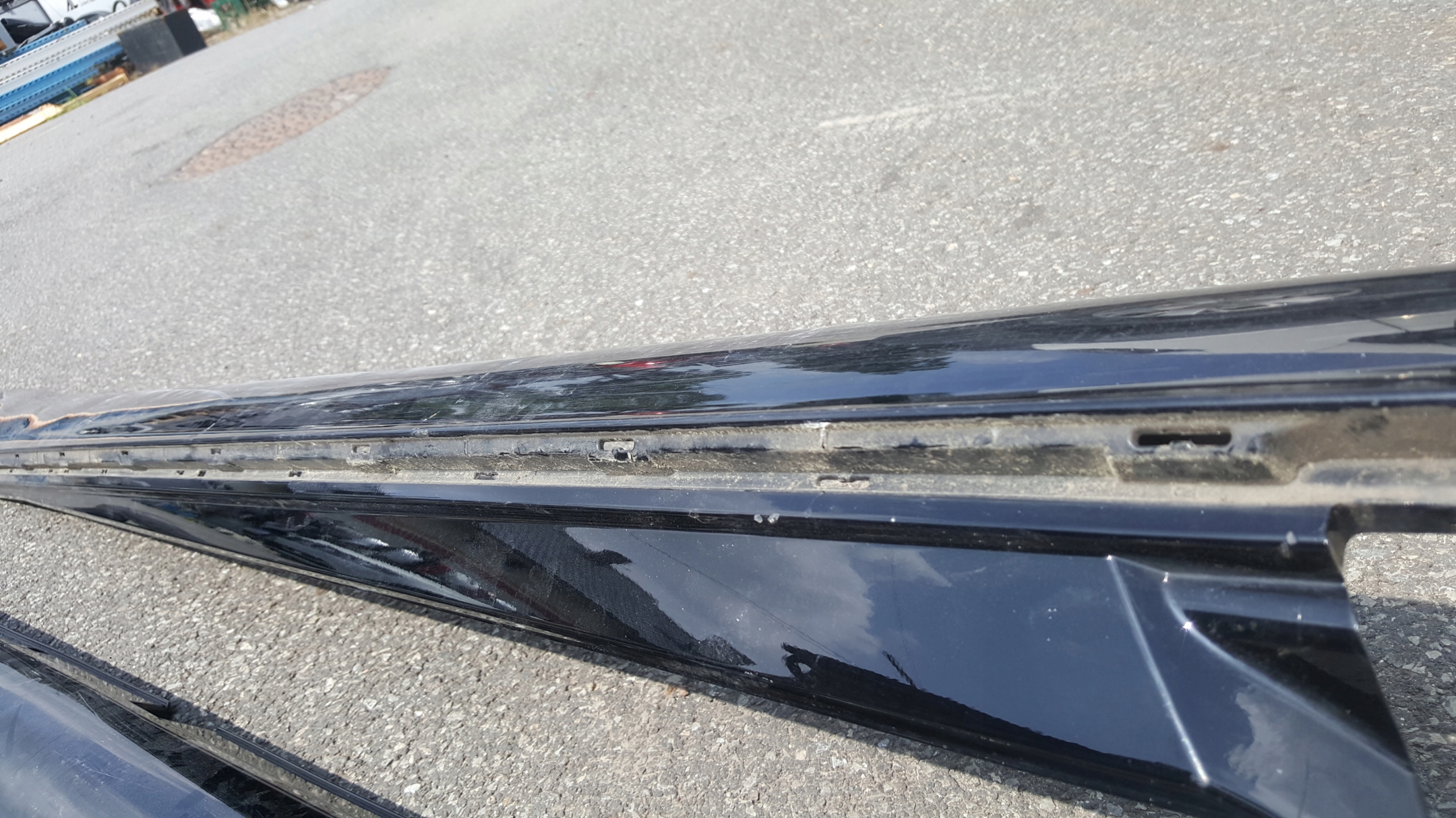 moulding threshold threshold cap MERCEDES C W205 LIFT OE black