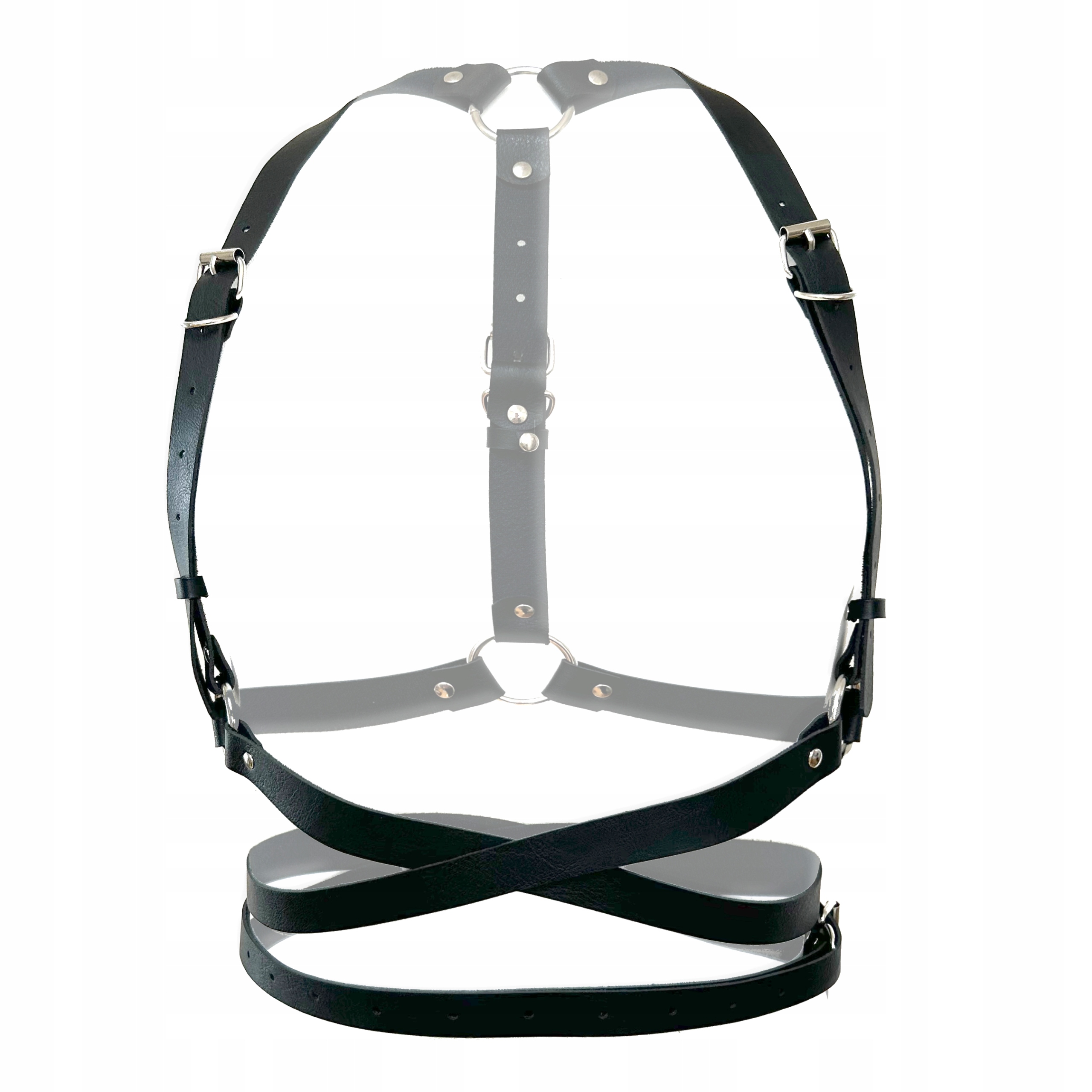 Postroj harness dámský postroj spodní prádlo casual kožené pásky fashion eko