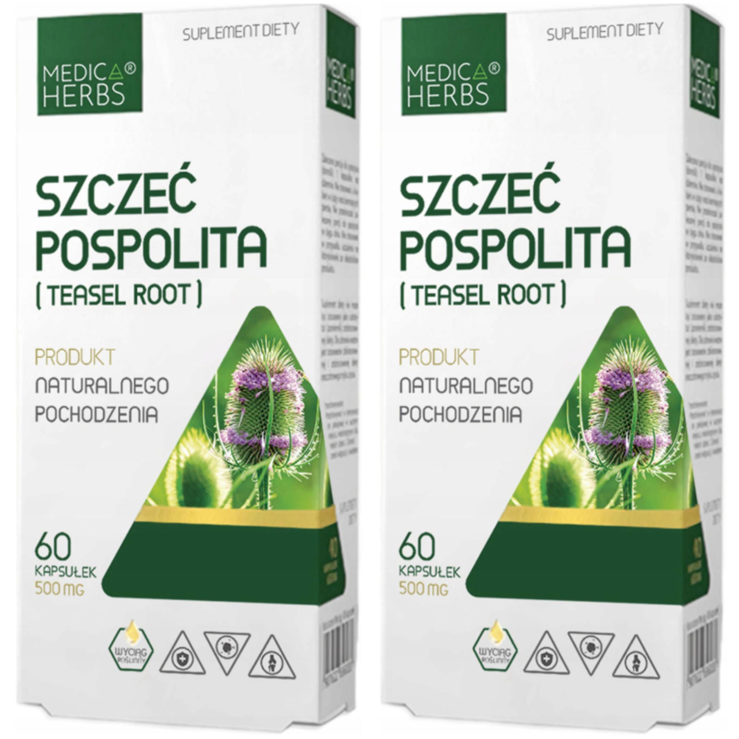 

2x Medica Herbs Szczeć Pospolita Teasel Root 60K