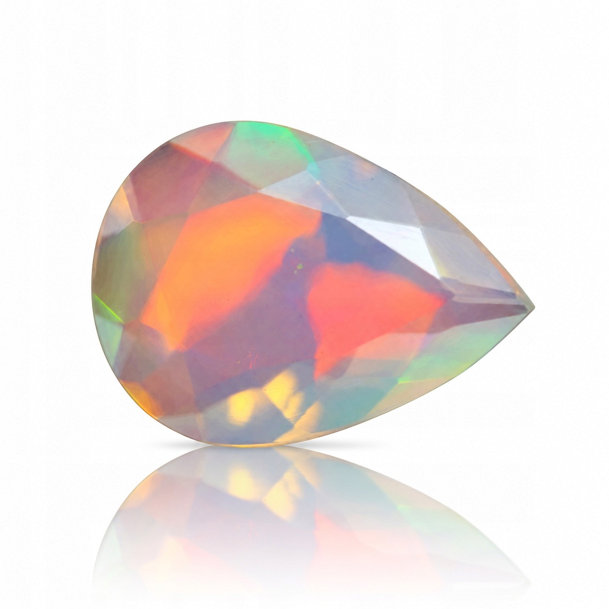 Přírodní opál 1.45 ct Lžička Etiopie certifikát Wbd