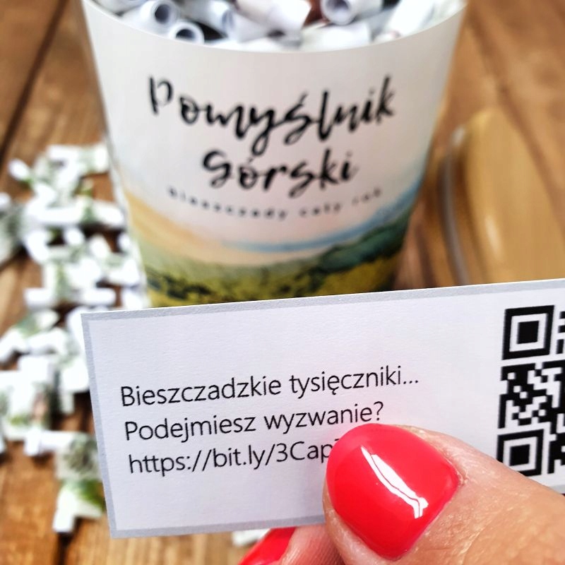 POMYŚLNIK GÓRSKI BIESZCZADY CAŁY ROK 365 MYŚLI Zapięcie inne