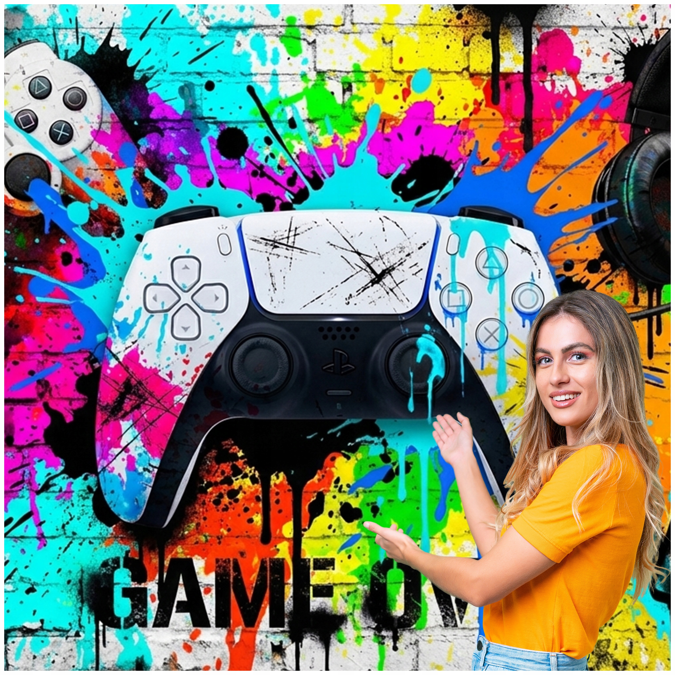 3D fototapeta pre mládež Graffiti 392x260 DMGR12W