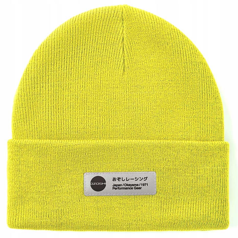 

Czapka Ozoshi Haichi Cuffed Beanie limonka OWH20RC