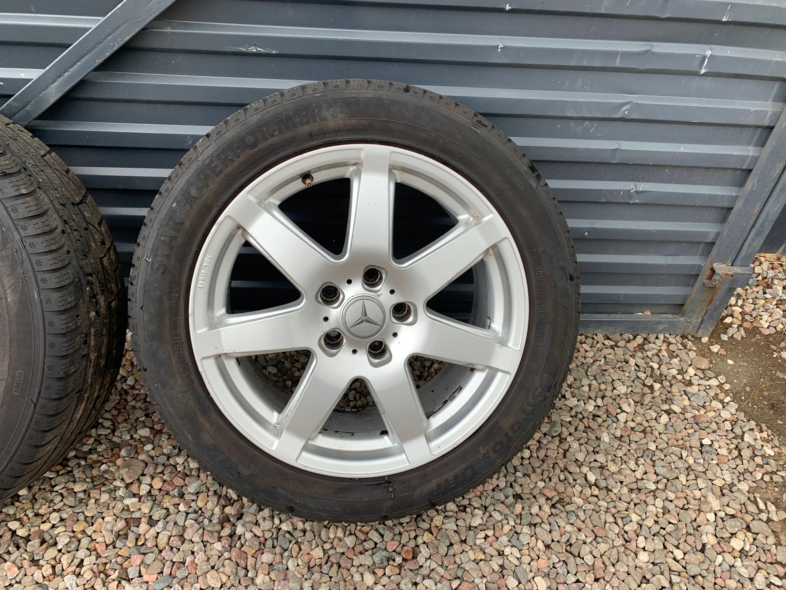 215/55R17 wheels Alu discs disc 5x112 17r 8J ET35
