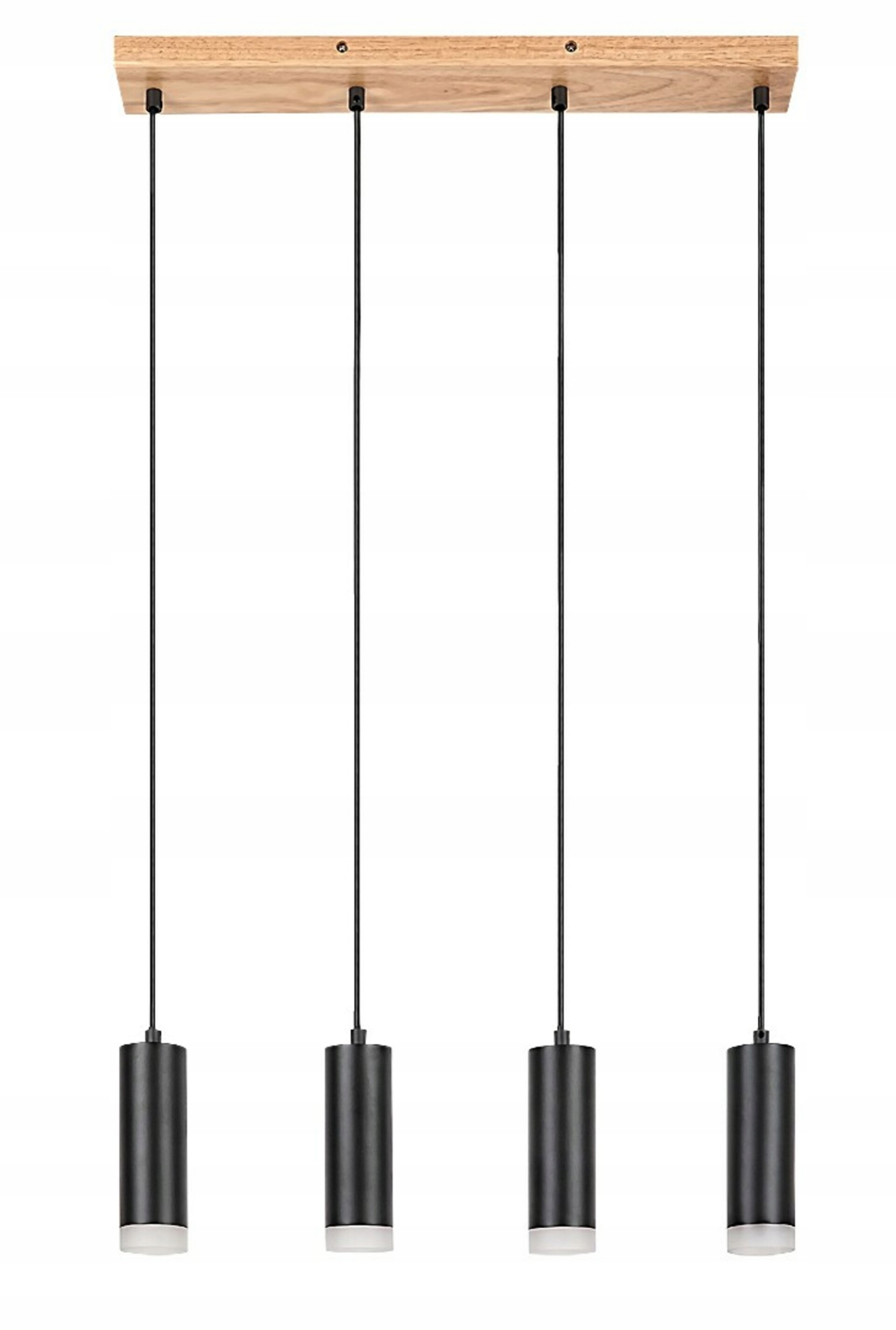 Rabalux Toras bodové svietidlo 4xGU10 dub/čierna, závesné, 60 cm