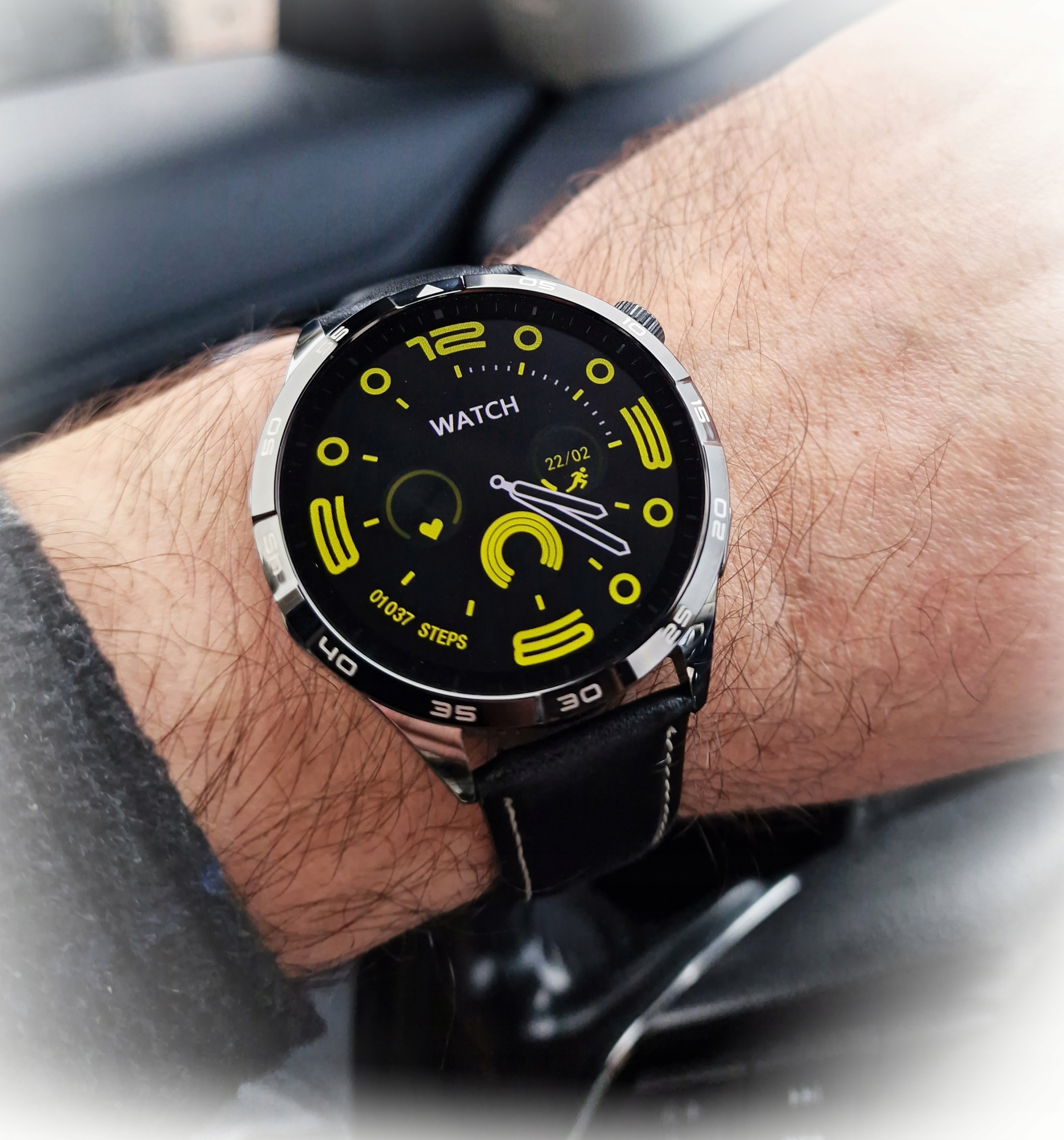 SMARTWATCH MĘSKI Z FUNKCJA ROZMOWY AMOLED WODOODPORNY POMIARY SPORT MENU PL Model inny