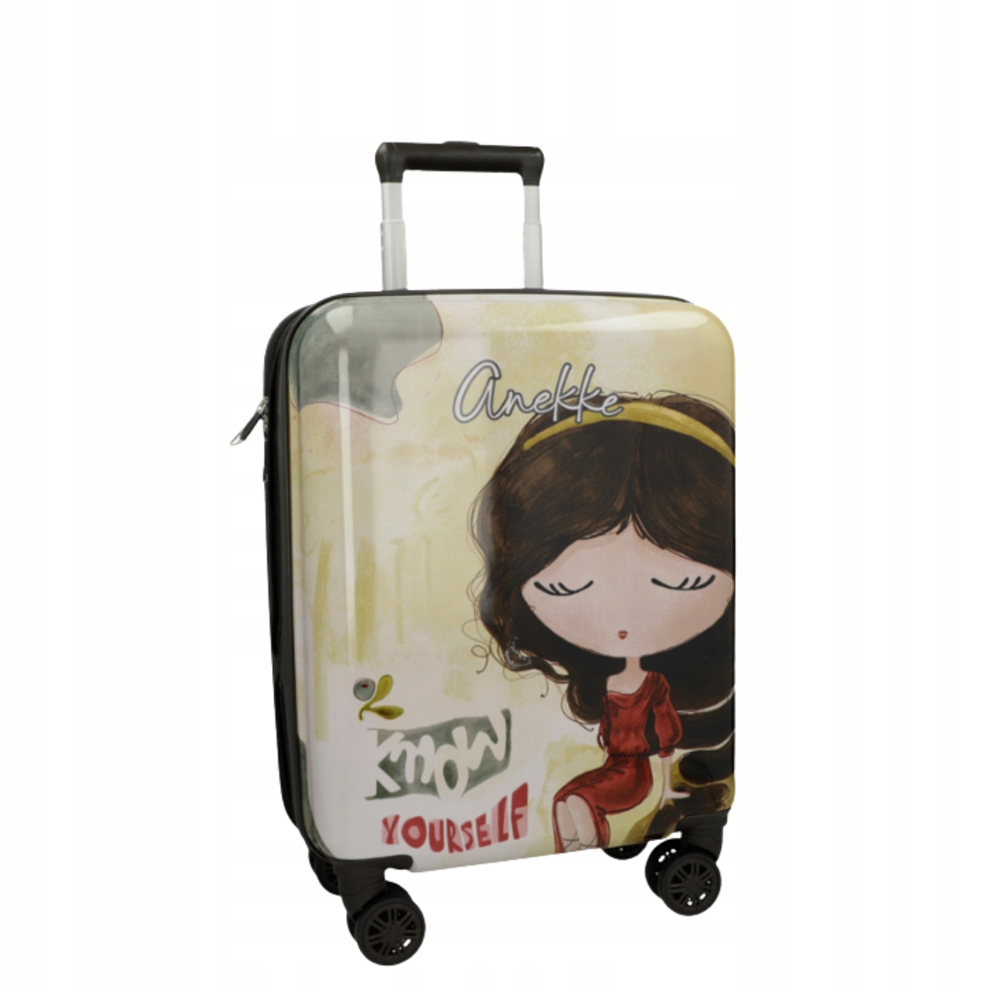 Anekke Muse Kabinový kufr na 4 kolečkách s rozšířením Přívěšek zdarma